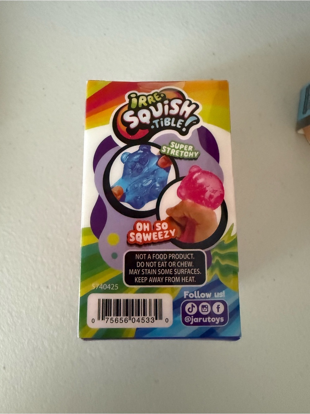 Ja-Ru® Irre-Squishtible!™ Sqweezy Gummy Bear - Picture 4 of 4